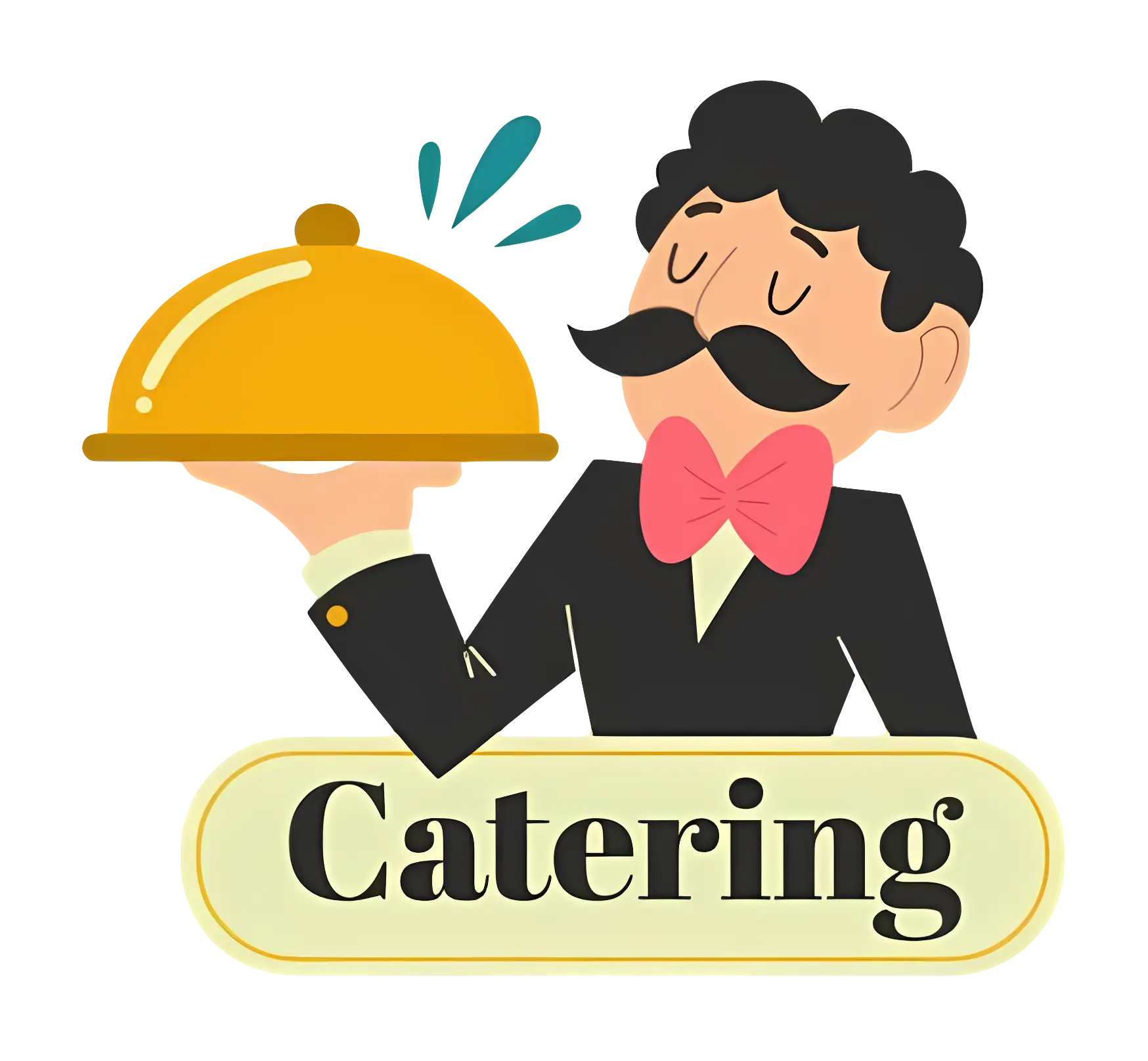 Catering Service Illustration