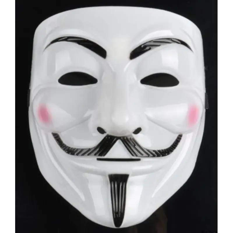 White Guy Fawkes Mask