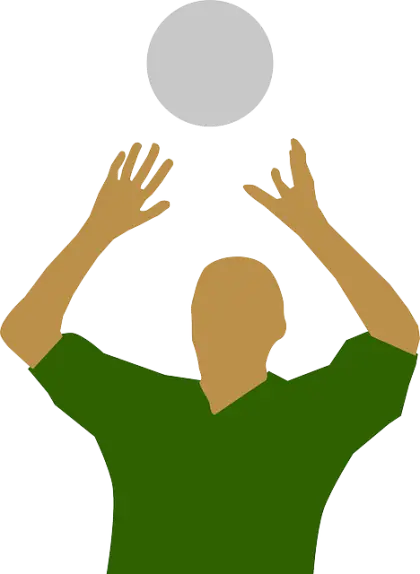 Volleyball Player Illustration