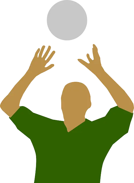 Volleyball Player Illustration
