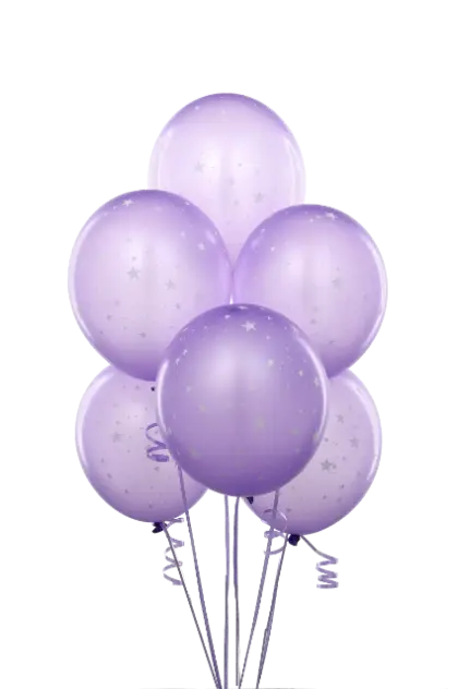 Purple Balloons for Party Decoration