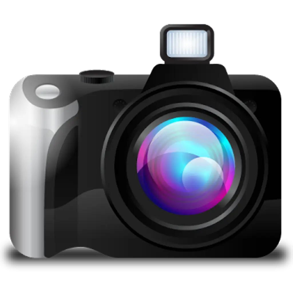 Black Digital Camera Illustration