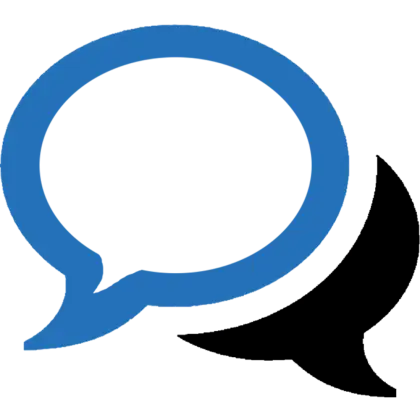 Speech Bubble Icon Design for Communication