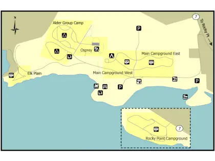 Campground Map for Outdoor Adventures