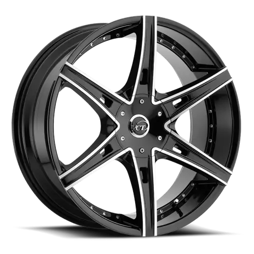 Modern Black Car Rim Design