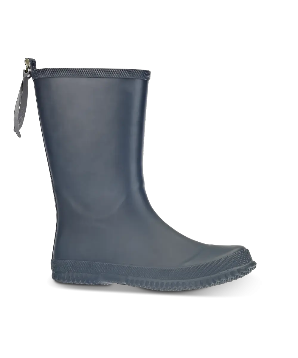 Classic Black Rubber Rain Boot