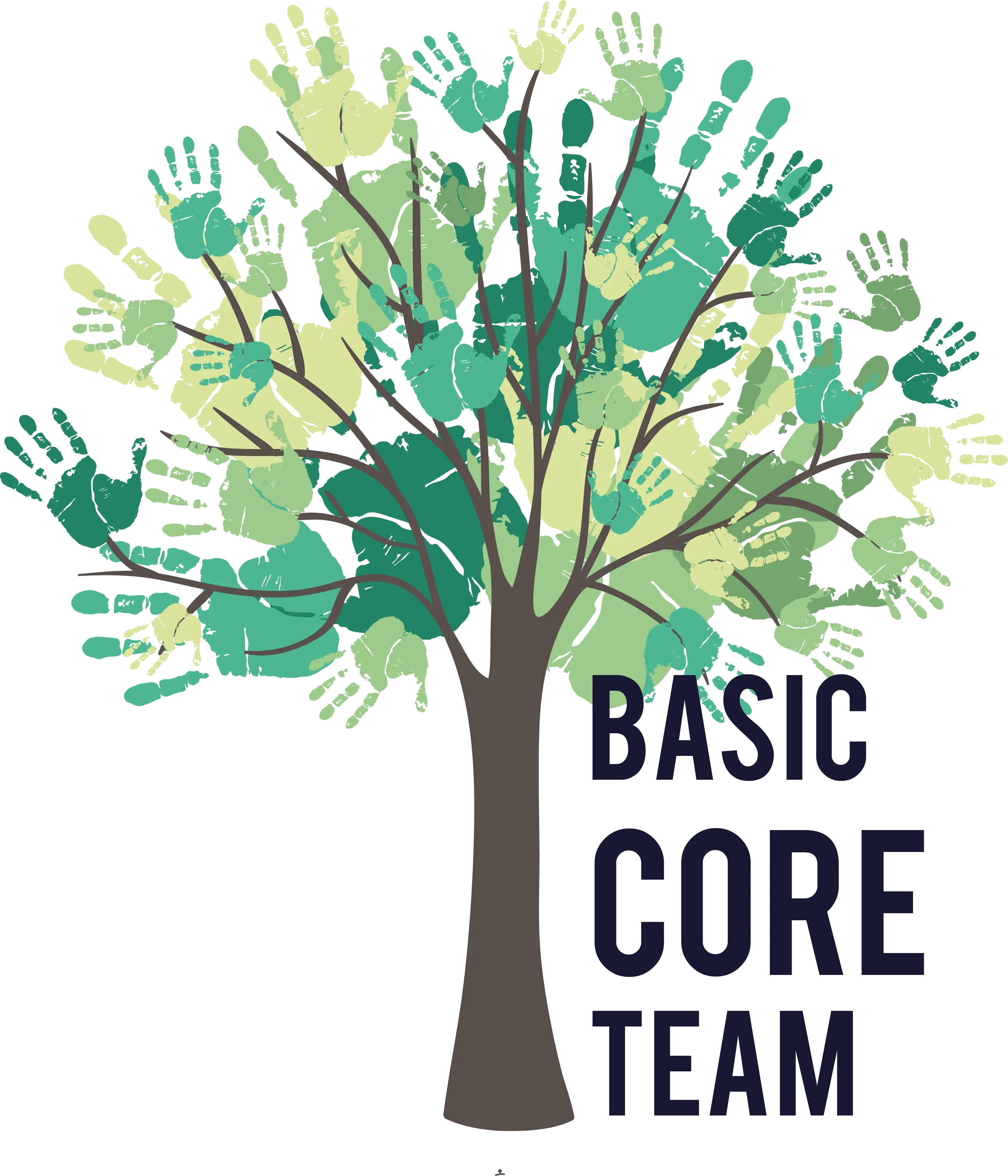 Tree with Handprints for Team Collaboration