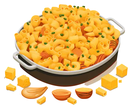 Pasta Dish with Cheese