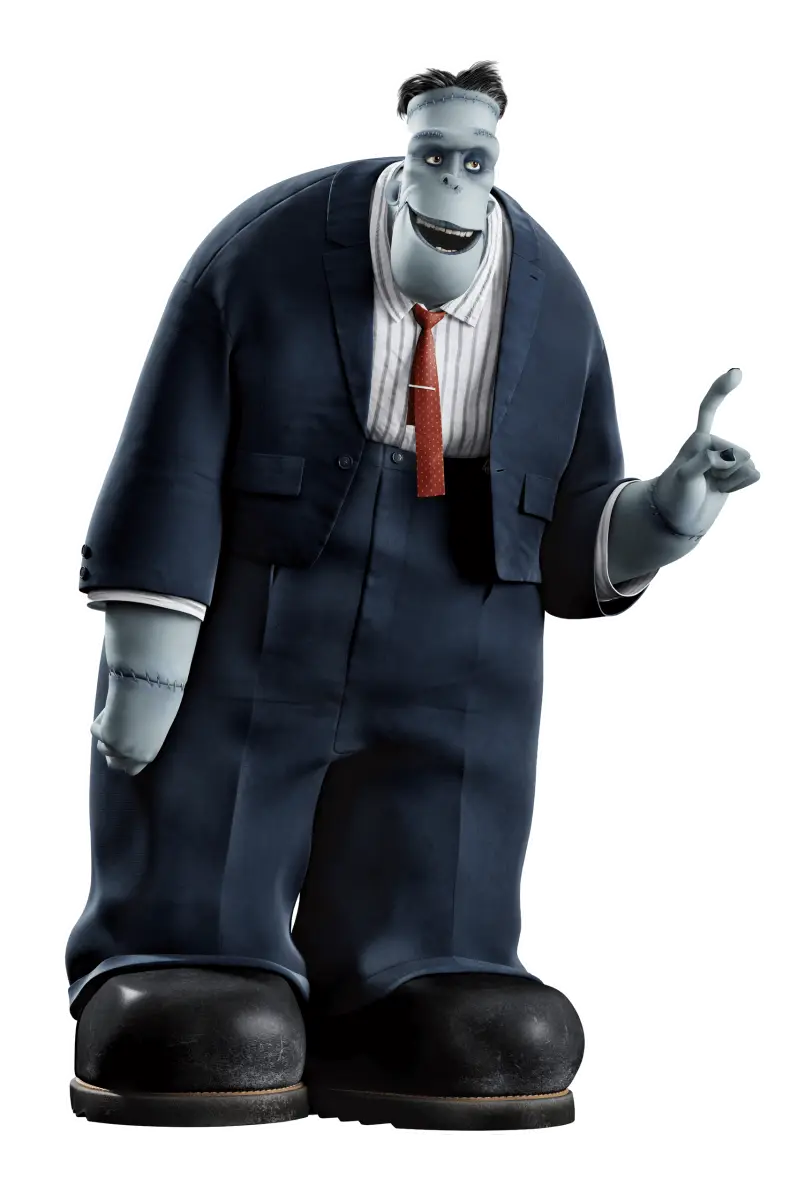 Funny Animated Character in Suit