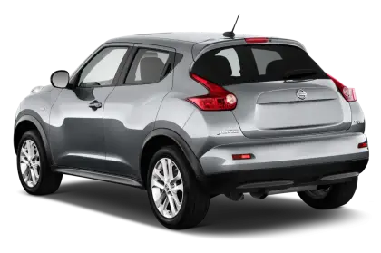 Silver Compact Hatchback Car
