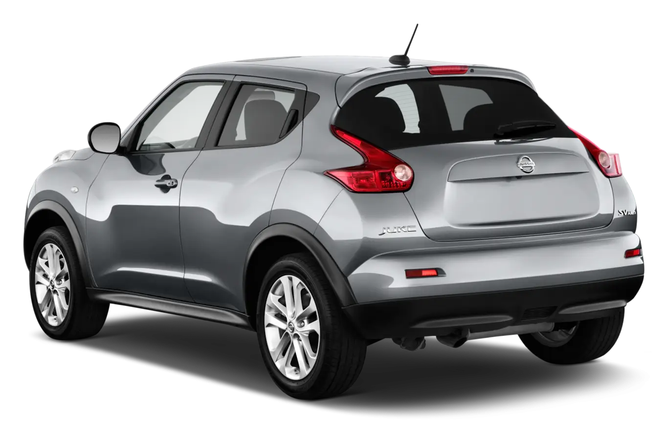 Silver Compact Hatchback Car