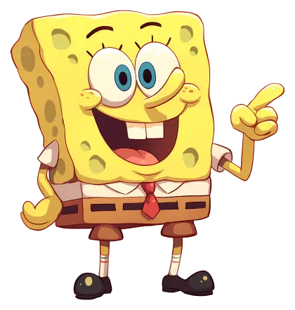 SpongeBob Cartoon Character Art
