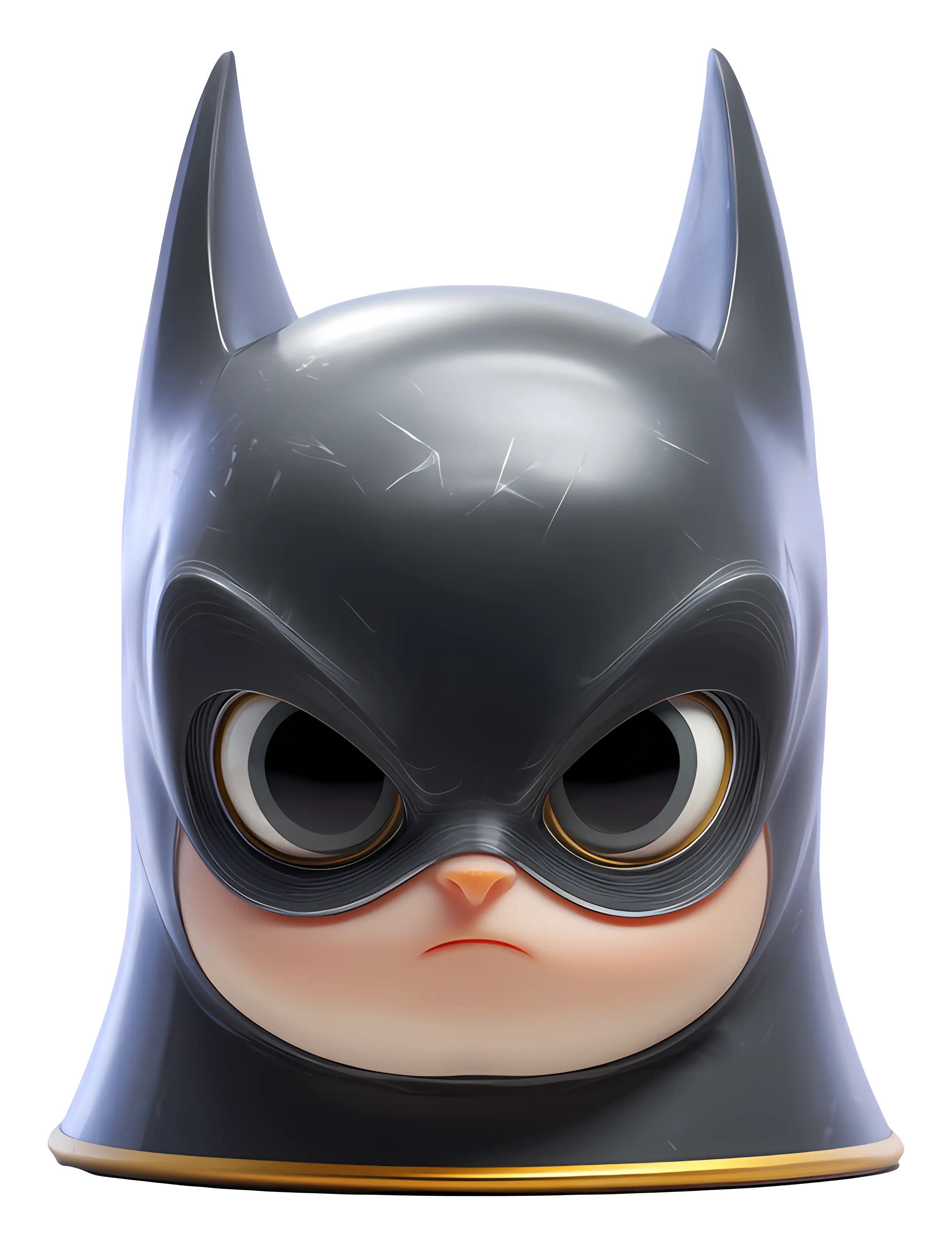 Cute Cartoon Bat Character