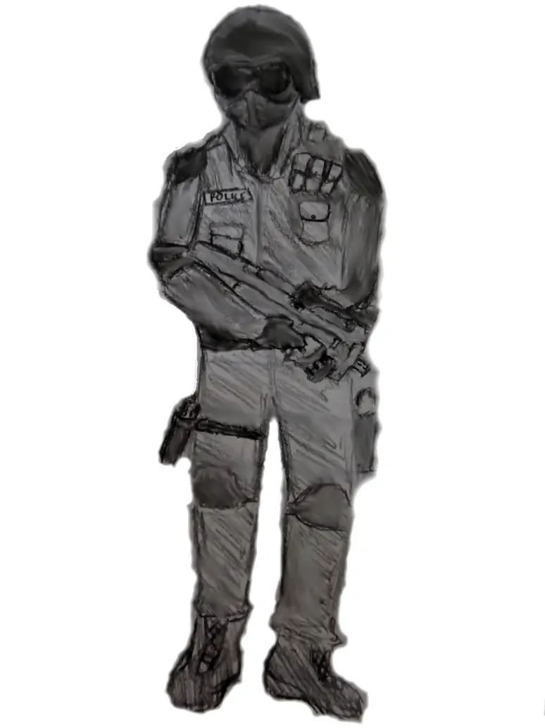 Police Officer Sketch