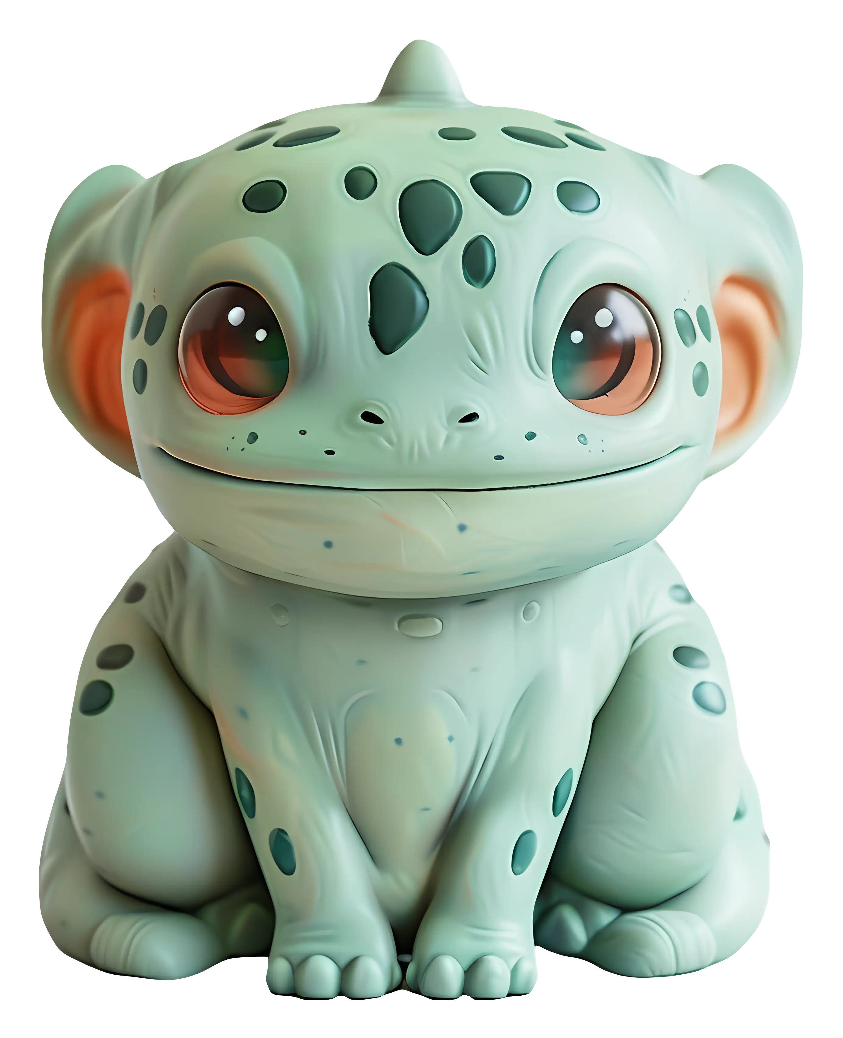 Green Creature with Spots