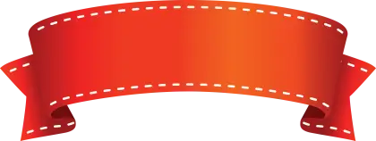 Red Ribbon Banner Graphic
