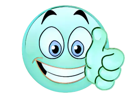 Smiling Emoji Giving Thumbs Up