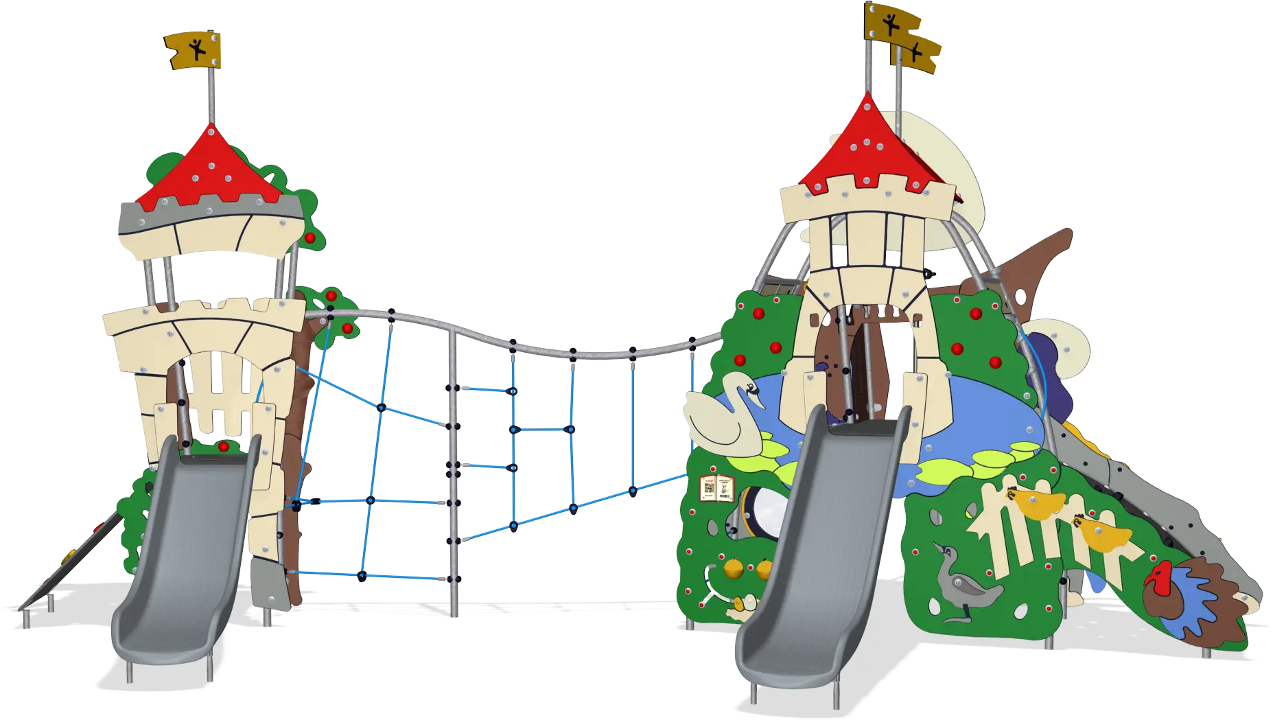 Colorful Playground Structure