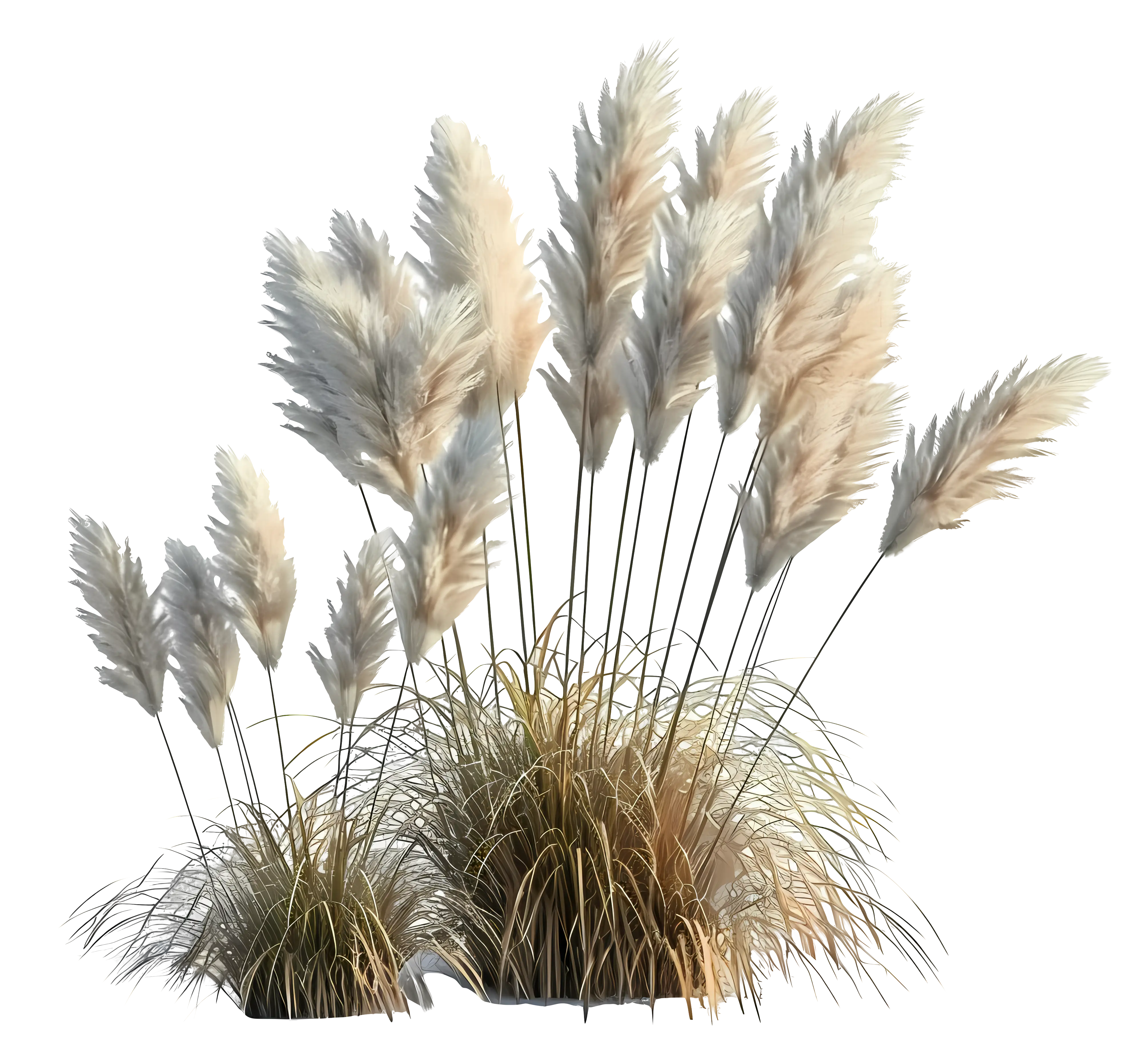 Soft Pampas Grass for Decoration