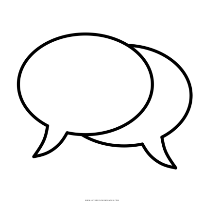 Speech Bubbles Minimalist Icon