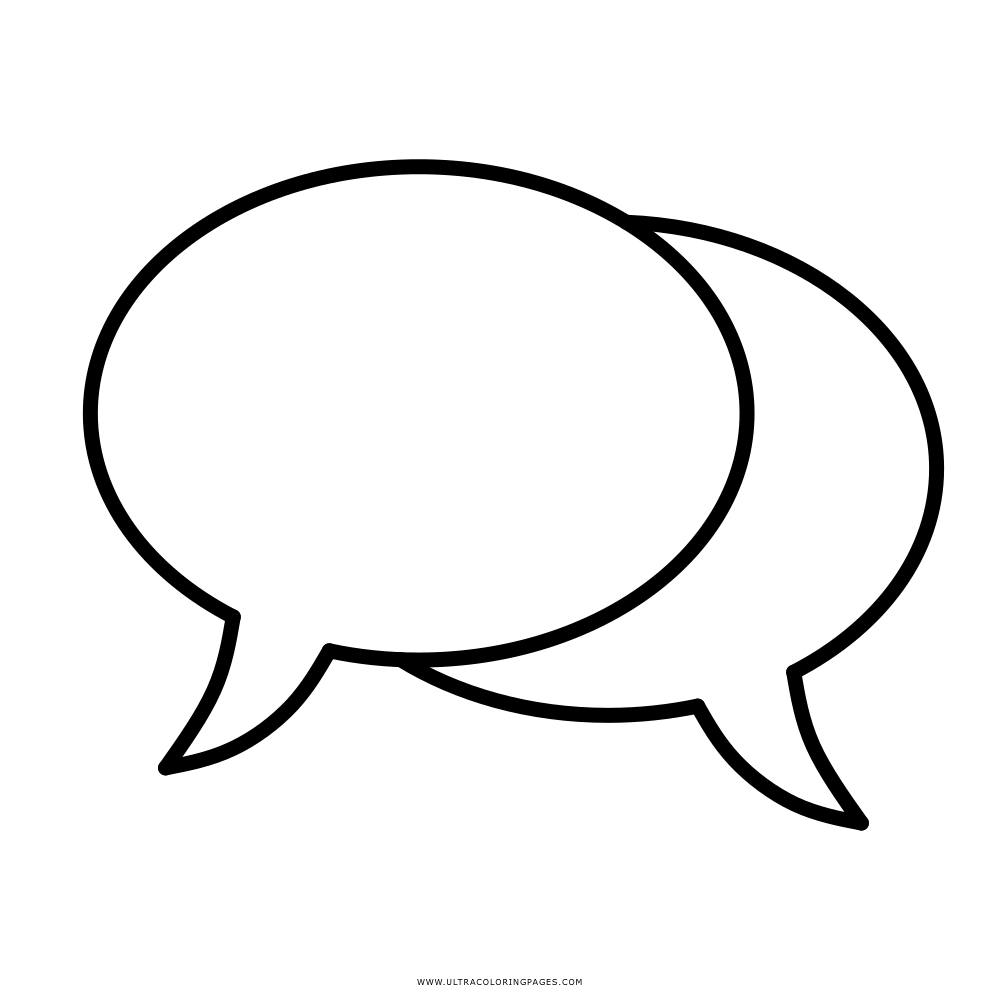 Speech Bubbles Minimalist Icon