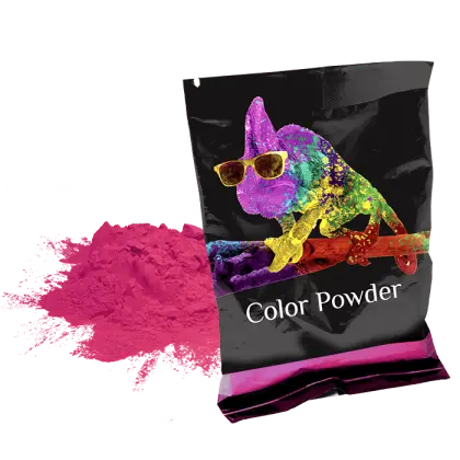 Bag of Pink Color Powder