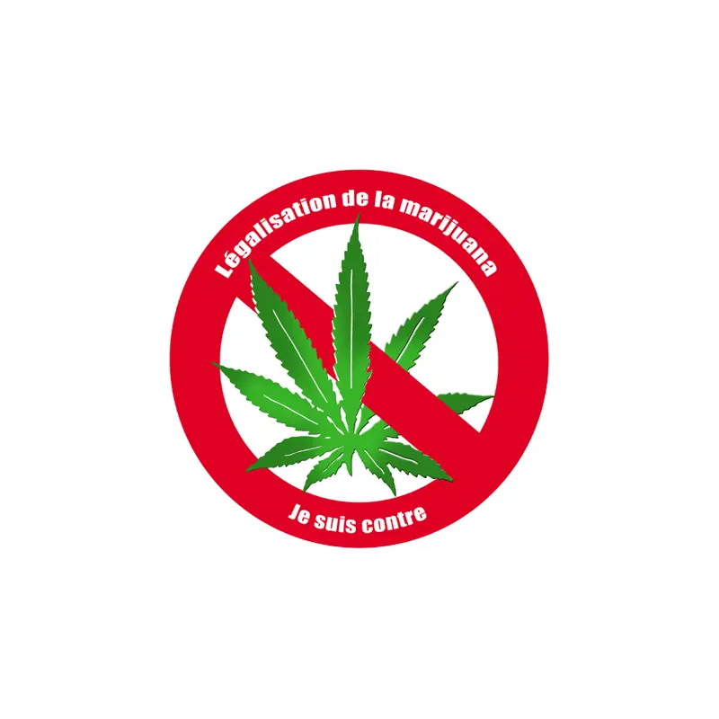 No Marijuana Legalization Sign