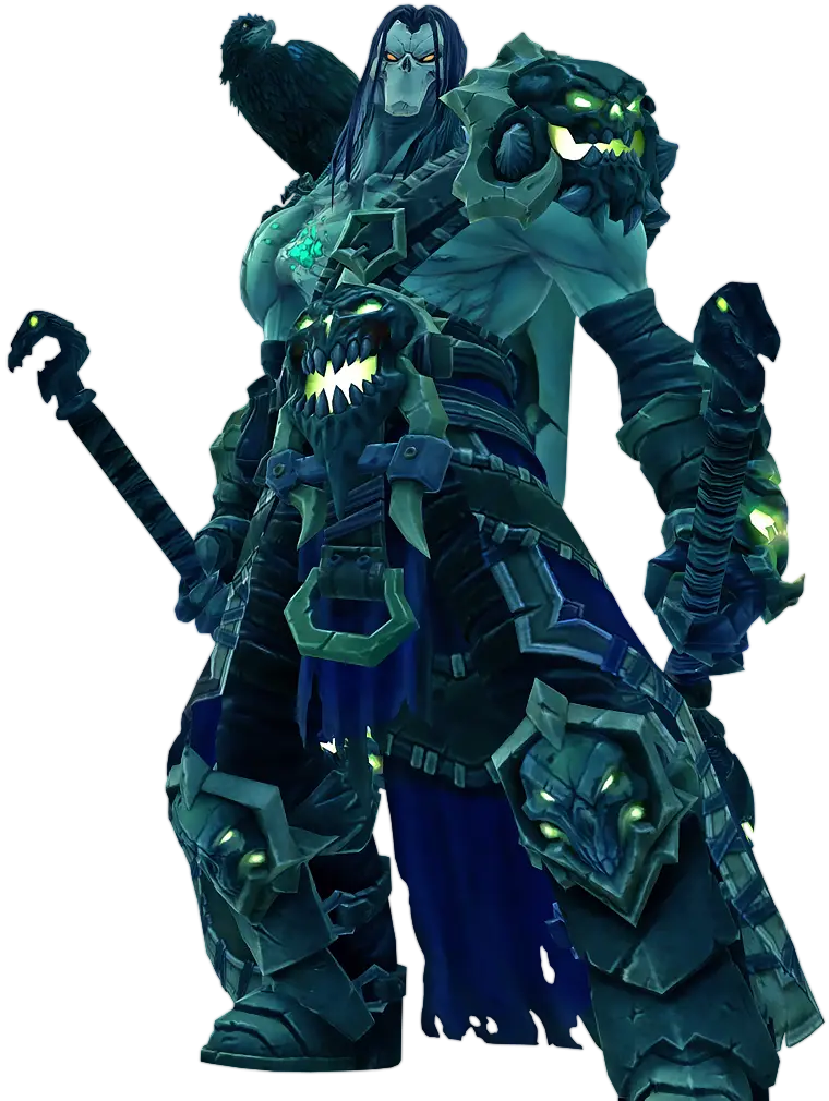 Fantasy Warrior in Heavy Armor