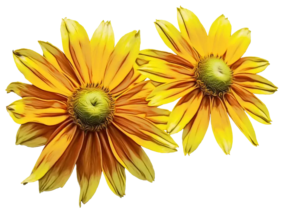 Yellow Daisy Flowers with Bright Petals