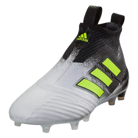 Soccer Cleat with Neon Stripes
