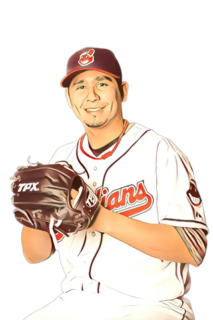 Illustration of a Baseball Player in Uniform