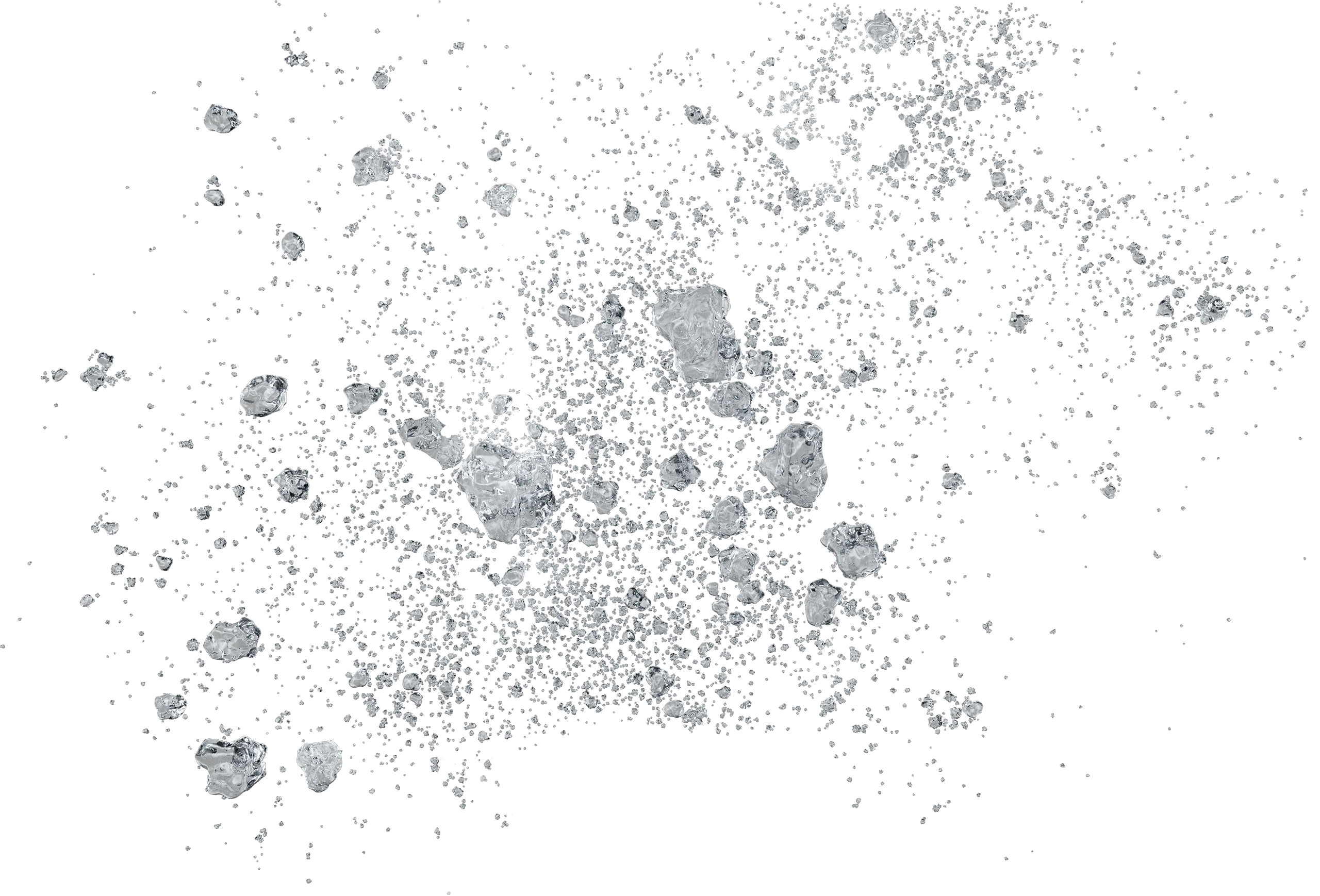 Scatter of Dust and Debris Texture Design