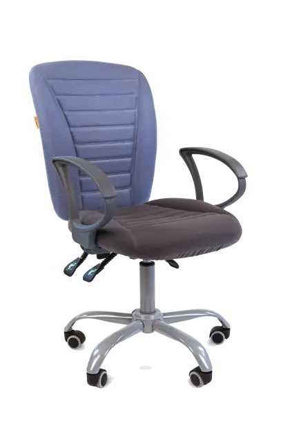 Blue and Gray Office Chair Design