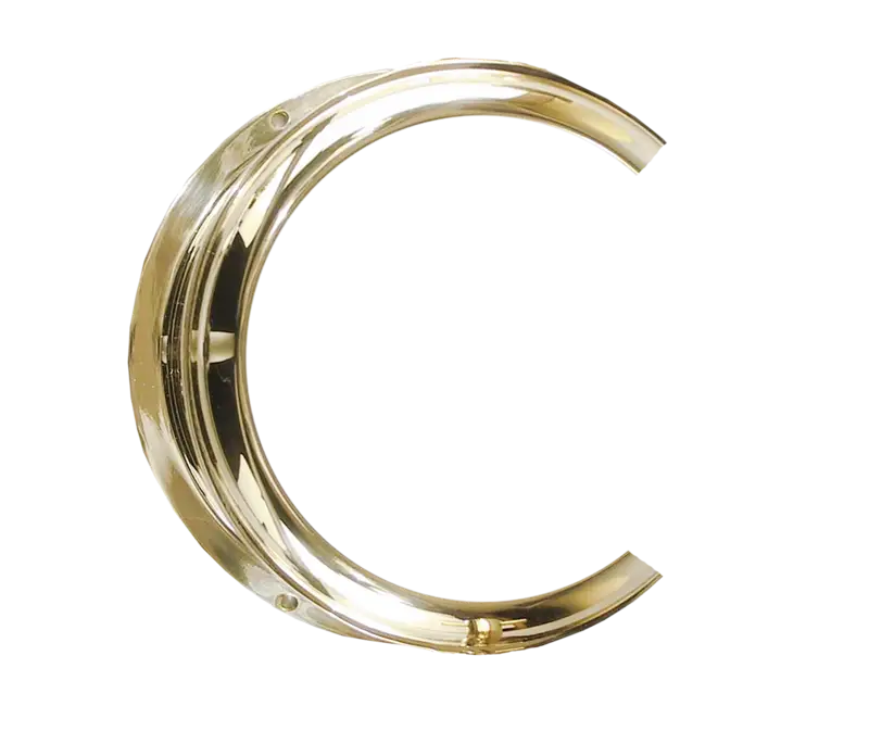 Golden Crescent Moon