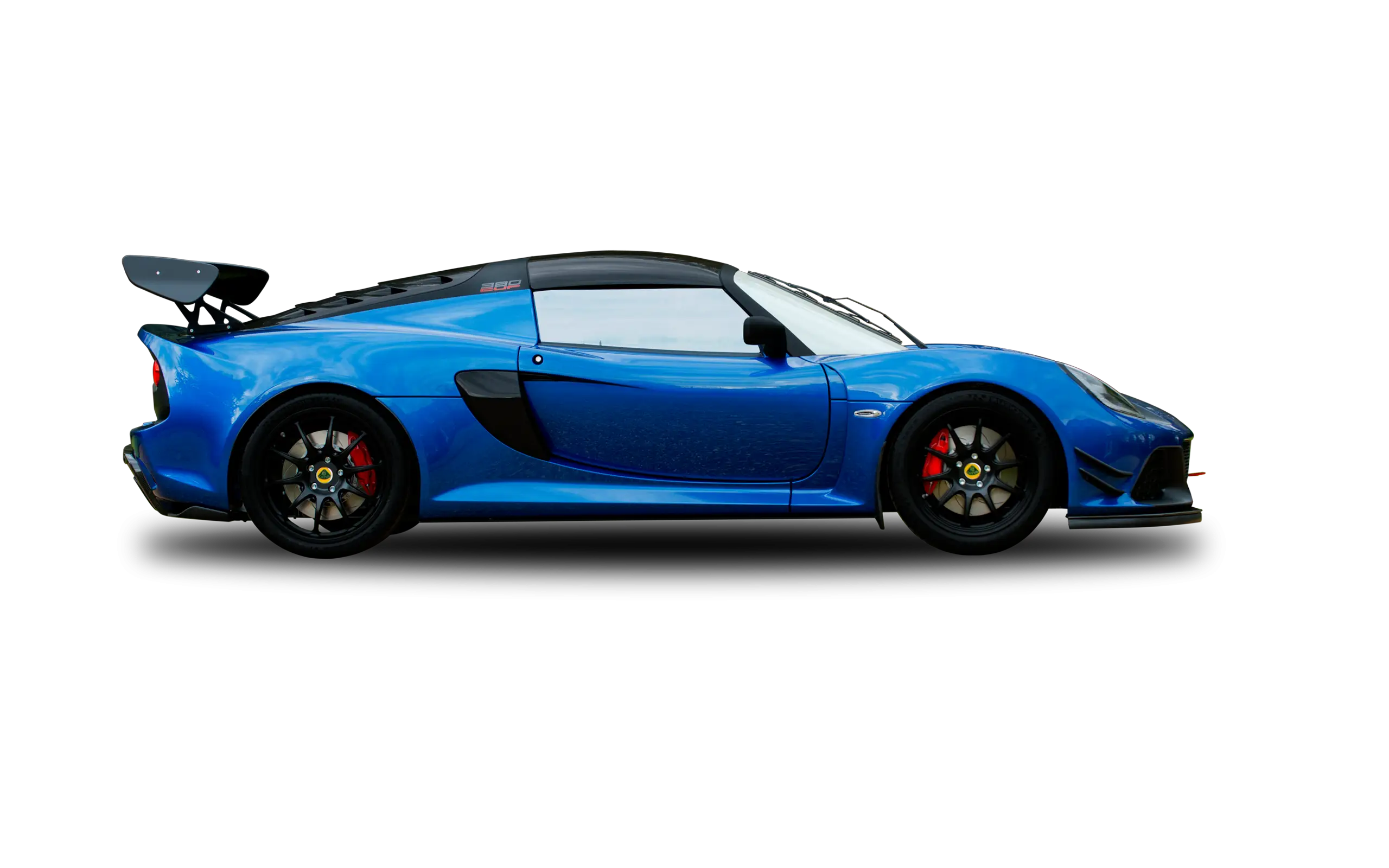 Blue Sports Car Illustration Showcasing Speed and Style