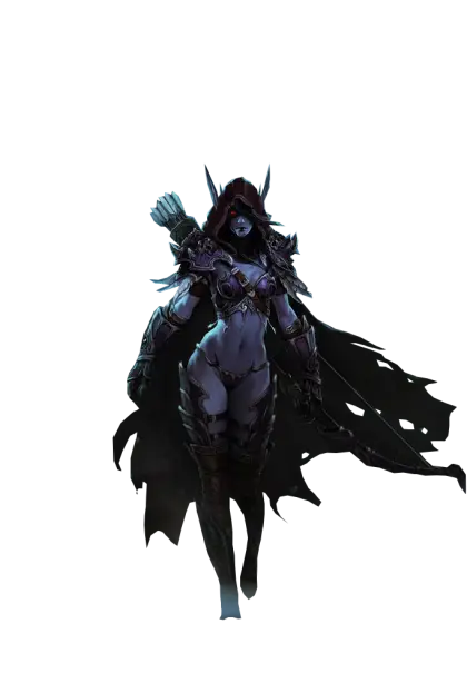 Dark Fantasy Archer Character