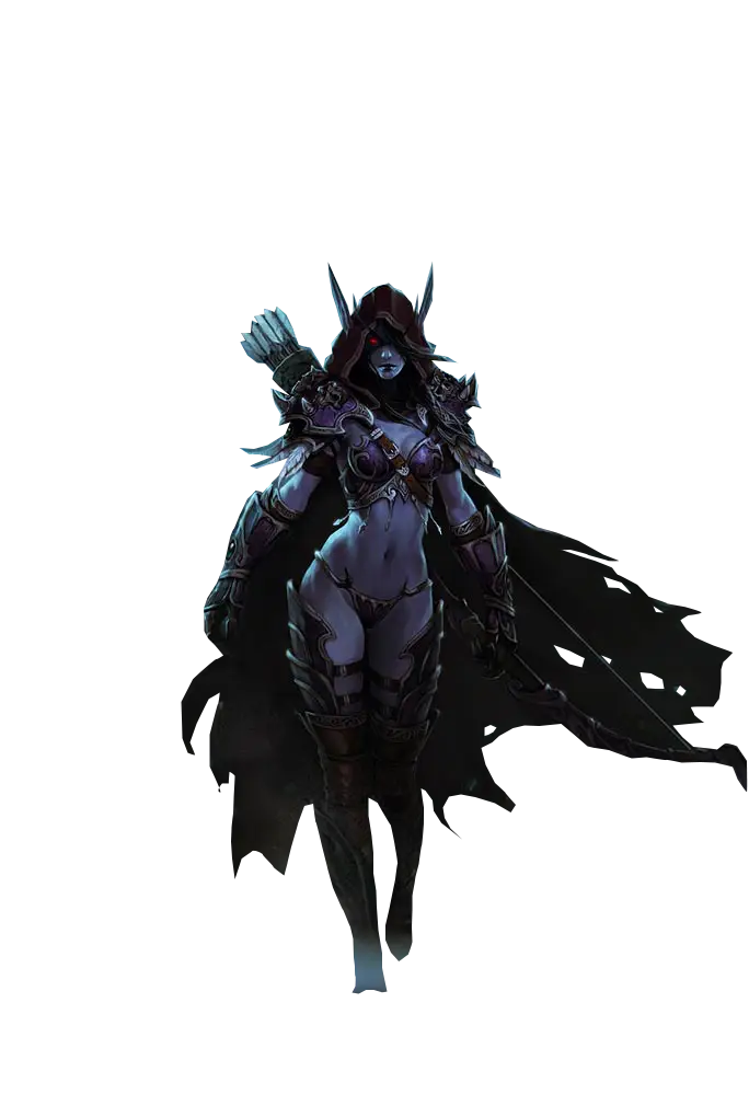 Dark Fantasy Archer Character
