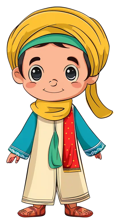 Boy in Traditional Dress