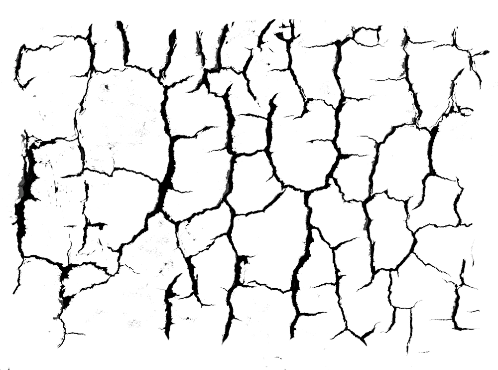Cracked Earth Texture Illustration