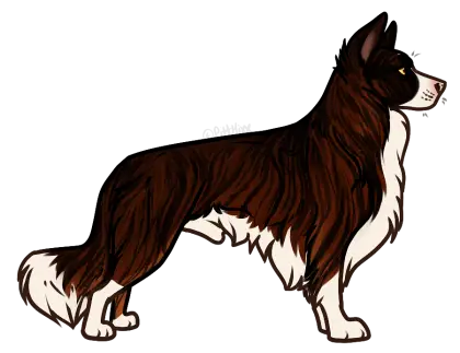 Brown Cartoon Dog Illustration