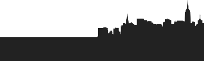 Modern City Skyline Silhouette