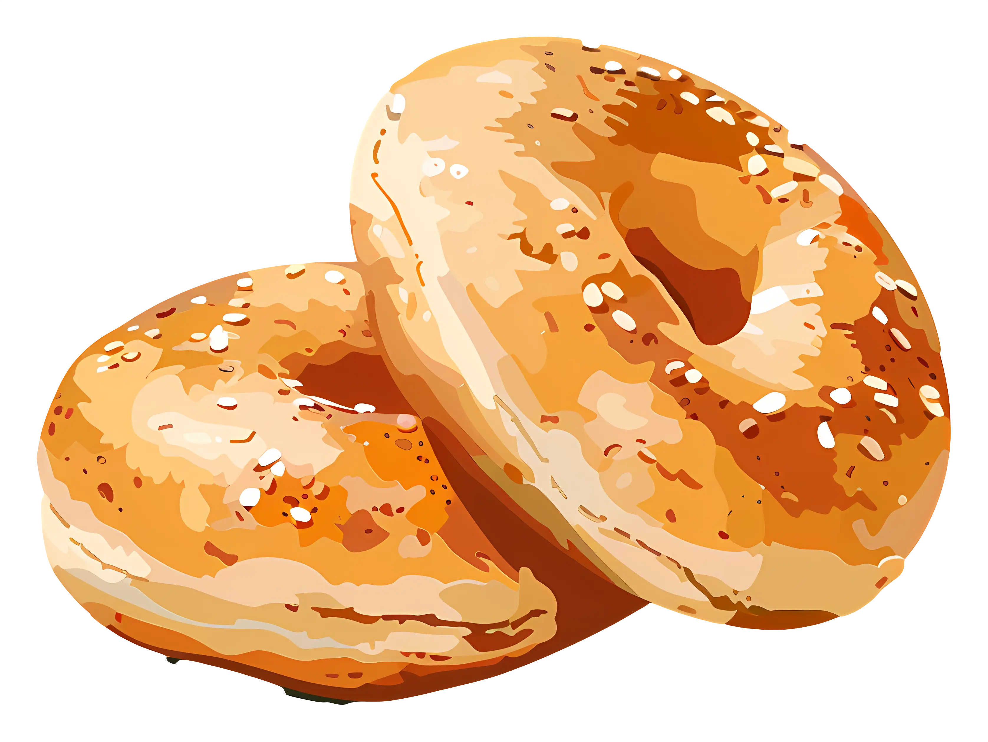 Two Fresh Bagels