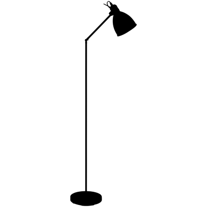 Minimal Floor Lamp Silhouette