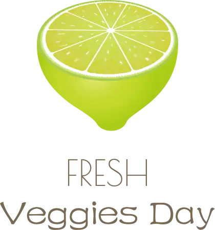 Lime Graphic for Fresh Veggies Day