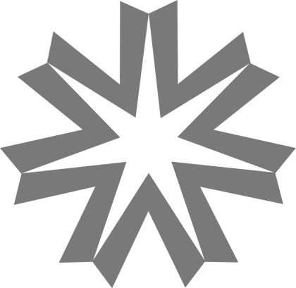 Abstract Geometric Star Symbol