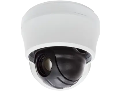 White Dome Security Camera