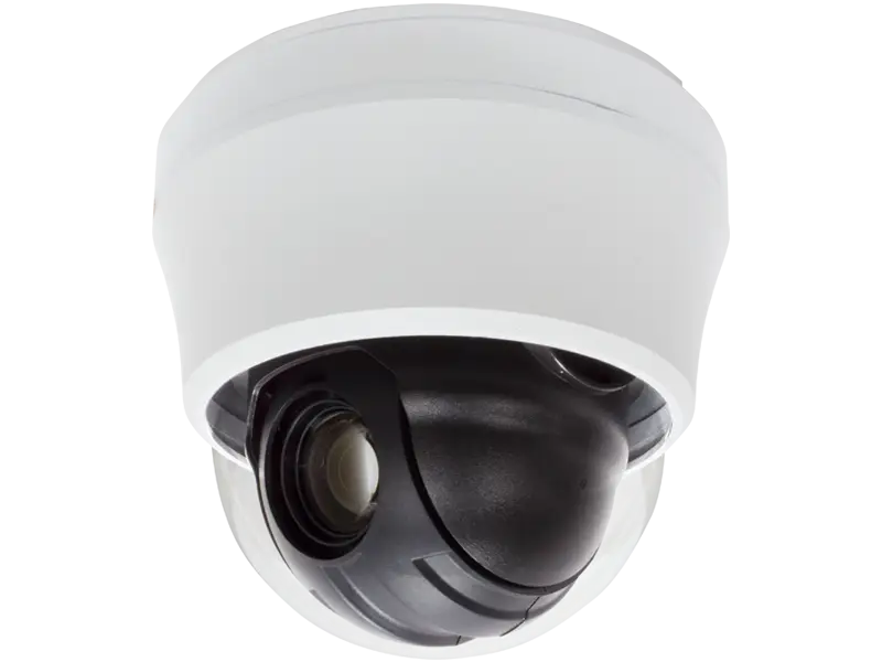 White Dome Security Camera