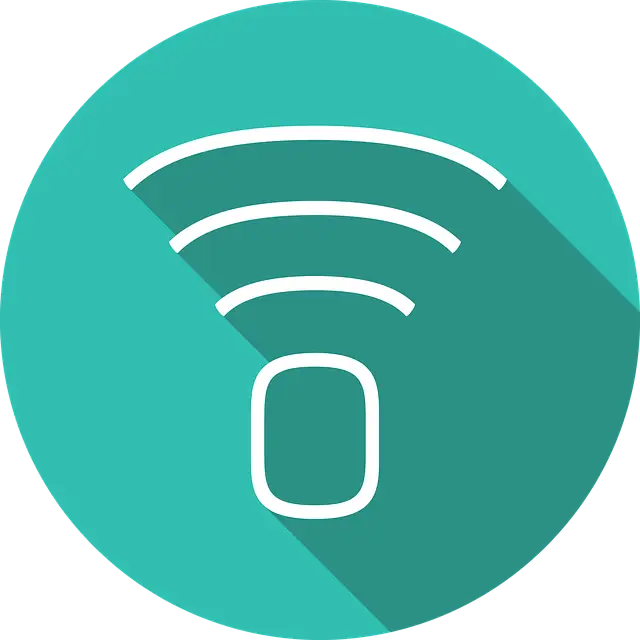 Simplistic Green Wireless Wifi Icon Illustration