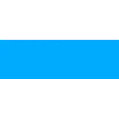 Solid Blue Rectangle Graphic Element