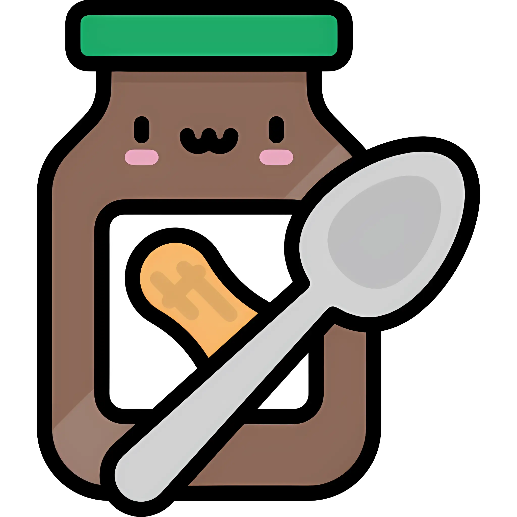 Cute Peanut Butter Jar
